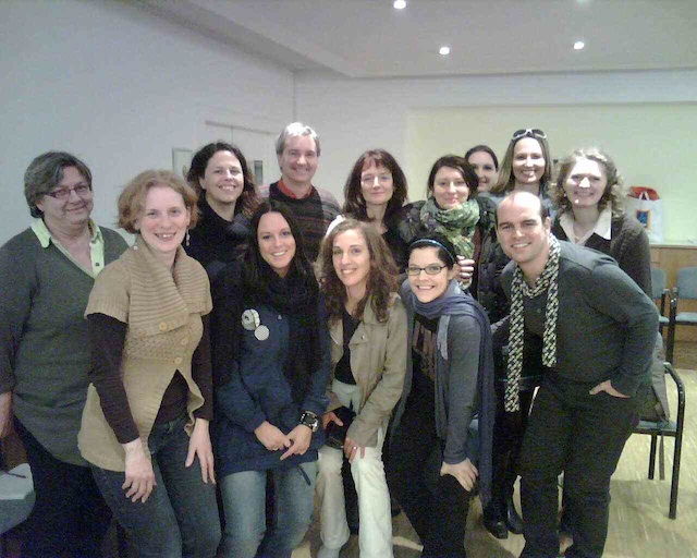 Dean with Teachers in Vienna