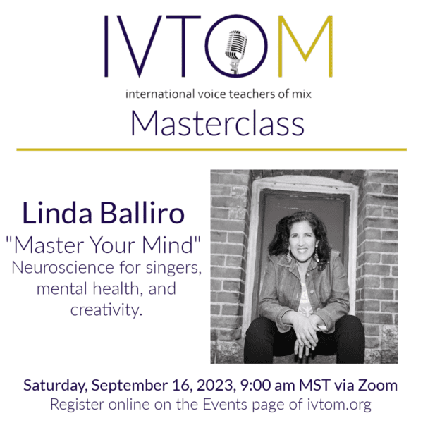 Masterclass: Linda Balliro (Recording)